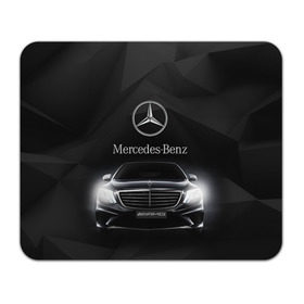 Коврик прямоугольный с принтом Mercedes в Тюмени, натуральный каучук | размер 230 х 185 мм; запечатка лицевой стороны | amg | benz | mercedes | бенс | бенц | мерседес
