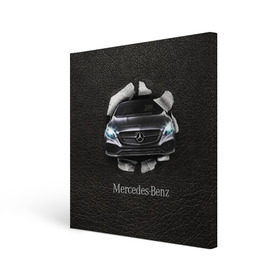Холст квадратный с принтом Mercedes в Тюмени, 100% ПВХ |  | Тематика изображения на принте: amg | benz | mercedes | бенс | бенц | кожа | мерседес