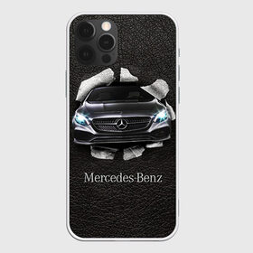 Чехол для iPhone 12 Pro Max с принтом Mercedes в Тюмени, Силикон |  | Тематика изображения на принте: amg | benz | mercedes | бенс | бенц | кожа | мерседес