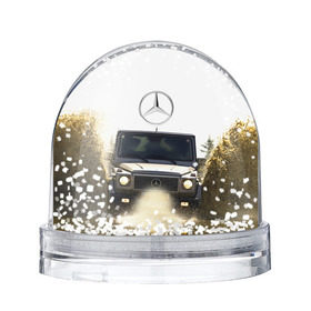 Снежный шар с принтом Mercedes в Тюмени, Пластик | Изображение внутри шара печатается на глянцевой фотобумаге с двух сторон | amg | benz | gelentvagen | mercedes | бенс | бенц | гелентваген | гелик | мерседес
