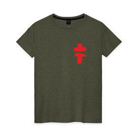 Женская футболка хлопок с принтом BRUTTO в Тюмени, 100% хлопок | прямой крой, круглый вырез горловины, длина до линии бедер, слегка спущенное плечо | rock | рок | рок группа 
