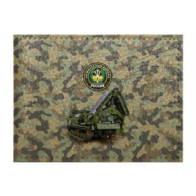 Обложка для студенческого билета с принтом Инженерные войска в Тюмени, натуральная кожа | Размер: 11*8 см; Печать на всей внешней стороне | Тематика изображения на принте: армия | войска | инженерные войска | инженеры | минёры | сапёры | строители