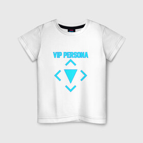 Детская футболка хлопок с принтом VIP Persona в Тюмени, 100% хлопок | круглый вырез горловины, полуприлегающий силуэт, длина до линии бедер | bf battlefield