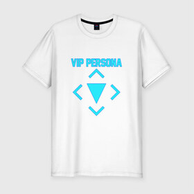 Мужская футболка премиум с принтом VIP Persona в Тюмени, 92% хлопок, 8% лайкра | приталенный силуэт, круглый вырез ворота, длина до линии бедра, короткий рукав | Тематика изображения на принте: bf battlefield