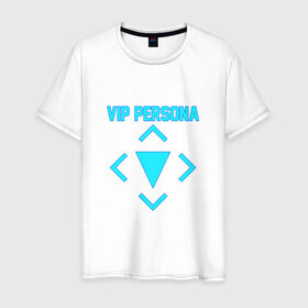Мужская футболка хлопок с принтом VIP Persona в Тюмени, 100% хлопок | прямой крой, круглый вырез горловины, длина до линии бедер, слегка спущенное плечо. | bf battlefield