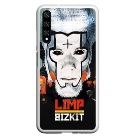 Чехол для Honor 20 с принтом Limp Bizkit в Тюмени, Силикон | Область печати: задняя сторона чехла, без боковых панелей | Тематика изображения на принте: bizkit | limp | limp bizkit | бизкит | лимп | лимп бизкит | лимпбизкит | рок