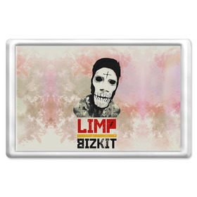 Магнит 45*70 с принтом Limp Bizkit в Тюмени, Пластик | Размер: 78*52 мм; Размер печати: 70*45 | bizkit | limp | limp bizkit | бизкит | лимп | лимп бизкит | лимпбизкит | рок