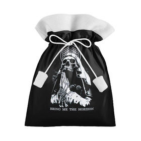 Подарочный 3D мешок с принтом Bring Me The Horizon в Тюмени, 100% полиэстер | Размер: 29*39 см | Тематика изображения на принте: bmth | bring me the horizon | hardcore | rock | музыка | рок
