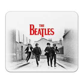 Коврик прямоугольный с принтом The Beatles в Тюмени, натуральный каучук | размер 230 х 185 мм; запечатка лицевой стороны | beatles | rock | the beatles | битлз | битлс | битлы | рок