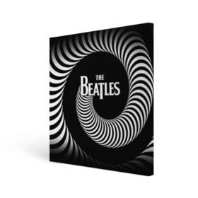 Холст квадратный с принтом The Beatles в Тюмени, 100% ПВХ |  | beatles | rock | the beatles | битлз | битлс | битлы | рок