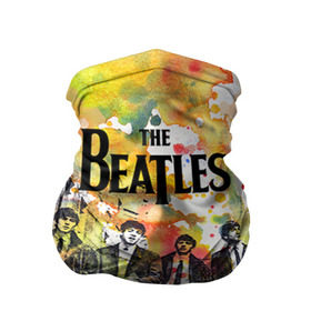 Бандана-труба 3D с принтом The Beatles в Тюмени, 100% полиэстер, ткань с особыми свойствами — Activecool | плотность 150‒180 г/м2; хорошо тянется, но сохраняет форму | beatles | rock | the beatles | битлз | битлс | битлы | рок