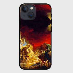 Чехол для iPhone 13 mini с принтом Брюллов   Последний день Помпеи в Тюмени,  |  | брюллов | картина | последний день помпеи | художник