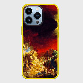 Чехол для iPhone 13 Pro с принтом Брюллов   Последний день Помпеи в Тюмени,  |  | брюллов | картина | последний день помпеи | художник