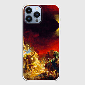 Чехол для iPhone 13 Pro Max с принтом Брюллов   Последний день Помпеи в Тюмени,  |  | брюллов | картина | последний день помпеи | художник