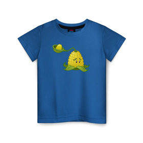 Детская футболка хлопок с принтом Plants vs Zombies в Тюмени, 100% хлопок | круглый вырез горловины, полуприлегающий силуэт, длина до линии бедер | plants vs zombies растения против зомби кукур