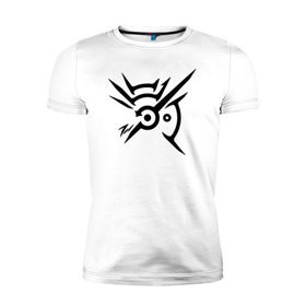 Мужская футболка премиум с принтом Outsider`s Mark - Dishonored в Тюмени, 92% хлопок, 8% лайкра | приталенный силуэт, круглый вырез ворота, длина до линии бедра, короткий рукав | outsiders mark   dishonored