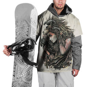 Накидка на куртку 3D с принтом Немезида в Тюмени, 100% полиэстер |  | арт | кристофер ловелл | мода | немезида | стиль | хит