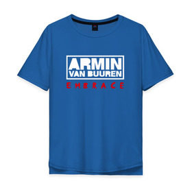 Мужская футболка хлопок Oversize с принтом Armin van Buuren Embrace в Тюмени, 100% хлопок | свободный крой, круглый ворот, “спинка” длиннее передней части | armin van buuren | embrace | trance | только для личный витринarmin