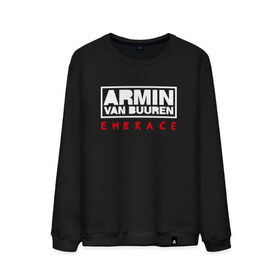 Мужской свитшот хлопок с принтом Armin van Buuren Embrace в Тюмени, 100% хлопок |  | armin van buuren | embrace | trance | только для личный витринarmin