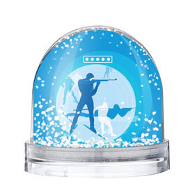 Снежный шар с принтом Биатлон в Тюмени, Пластик | Изображение внутри шара печатается на глянцевой фотобумаге с двух сторон | biathlon | sport | winter | биатлон | биатлонисты | зимние виды спорта | спорт | стрельба