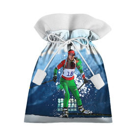 Подарочный 3D мешок с принтом Биатлон в Тюмени, 100% полиэстер | Размер: 29*39 см | biathlon | sport | winter | биатлон | биатлонисты | зимние виды спорта | спорт | стрельба