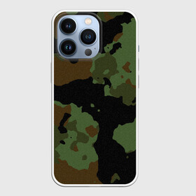 Чехол для iPhone 13 Pro с принтом Камуфляж Вельветовый эффект в Тюмени,  |  | Тематика изображения на принте: camo | camouflage | military | камо