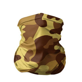Бандана-труба 3D с принтом Пустынный камуфляж в Тюмени, 100% полиэстер, ткань с особыми свойствами — Activecool | плотность 150‒180 г/м2; хорошо тянется, но сохраняет форму | Тематика изображения на принте: camo | camouflage | military | камо
