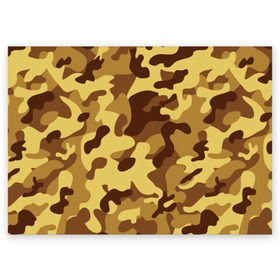 Поздравительная открытка с принтом Пустынный камуфляж в Тюмени, 100% бумага | плотность бумаги 280 г/м2, матовая, на обратной стороне линовка и место для марки
 | camo | camouflage | military | камо