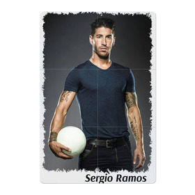 Магнитный плакат 2Х3 с принтом Серхио Рамос (Sergio Ramos) в Тюмени, Полимерный материал с магнитным слоем | 6 деталей размером 9*9 см | sergio ramos | испания | лига чемпионов | реал мадрид | серхио рамос | футбол