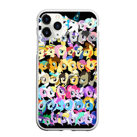 Чехол для iPhone 11 Pro матовый с принтом My Little Pony в Тюмени, Силикон |  | friendship is magic | mlp | my little pony | pinky pie | pony | swag | дружба | литл пони | мой маленький пони | пони | поняши | поняшки | сваг | свэг | чудо