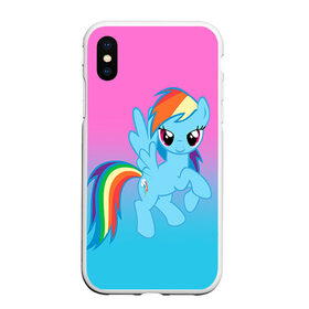 Чехол для iPhone XS Max матовый с принтом My Little Pony в Тюмени, Силикон | Область печати: задняя сторона чехла, без боковых панелей | friendship is magic | mlp | my little pony | pinky pie | pony | swag | дружба | литл пони | мой маленький пони | пони | поняши | поняшки | сваг | свэг | чудо