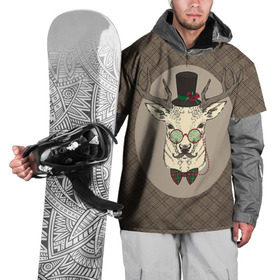 Накидка на куртку 3D с принтом Deer в Тюмени, 100% полиэстер |  | Тематика изображения на принте: 2016 | christmas | deer | год | новогодний | новый | олень | рождественский | с новым годом