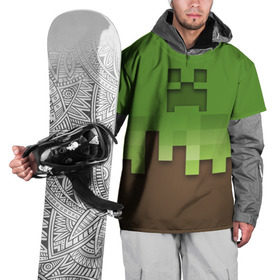 Накидка на куртку 3D с принтом Minecraft edition в Тюмени, 100% полиэстер |  | creeper | minecraft