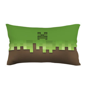 Подушка 3D антистресс с принтом Minecraft edition в Тюмени, наволочка — 100% полиэстер, наполнитель — вспененный полистирол | состоит из подушки и наволочки на молнии | creeper | minecraft