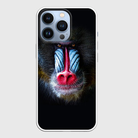 Чехол для iPhone 13 Pro с принтом Мандрил в Тюмени,  |  | 2016 | год | мандрил | мартышка | новогодний | новый | обезьяна | обезьянка | подарок | с новым годом