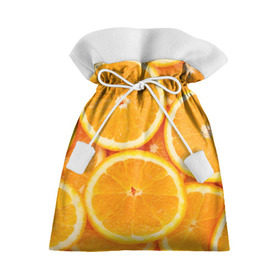 Подарочный 3D мешок с принтом Апельсинчик в Тюмени, 100% полиэстер | Размер: 29*39 см | Тематика изображения на принте: orange | апельсин | фрукты
