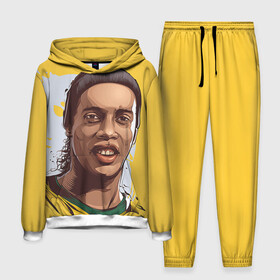 Мужской костюм 3D (с толстовкой) с принтом Ronaldinho в Тюмени,  |  | Тематика изображения на принте: football | ronaldinho | роналдиньо | футбол | футболист