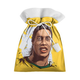 Подарочный 3D мешок с принтом Ronaldinho в Тюмени, 100% полиэстер | Размер: 29*39 см | Тематика изображения на принте: football | ronaldinho | роналдиньо | футбол | футболист