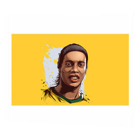 Бумага для упаковки 3D с принтом Ronaldinho в Тюмени, пластик и полированная сталь | круглая форма, металлическое крепление в виде кольца | Тематика изображения на принте: football | ronaldinho | роналдиньо | футбол | футболист