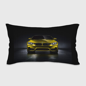 Подушка 3D антистресс с принтом BMW M4 Concept в Тюмени, наволочка — 100% полиэстер, наполнитель — вспененный полистирол | состоит из подушки и наволочки на молнии | bmw | бмв