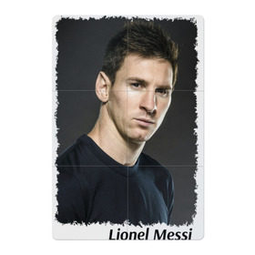 Магнитный плакат 2Х3 с принтом Lionel Messi в Тюмени, Полимерный материал с магнитным слоем | 6 деталей размером 9*9 см | Тематика изображения на принте: lionel messi | аргентина | барселона | лига чемпионов | лионель месси | футбол