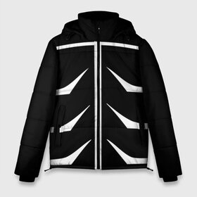 Мужская зимняя куртка 3D с принтом Токийский гуль в Тюмени, верх — 100% полиэстер; подкладка — 100% полиэстер; утеплитель — 100% полиэстер | длина ниже бедра, свободный силуэт Оверсайз. Есть воротник-стойка, отстегивающийся капюшон и ветрозащитная планка. 

Боковые карманы с листочкой на кнопках и внутренний карман на молнии. | Тематика изображения на принте: anime | kaneki | tokyo ghoul | гуль | канеки | канэки кэн