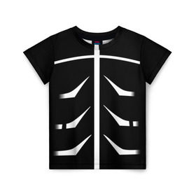 Детская футболка 3D с принтом Токийский гуль в Тюмени, 100% гипоаллергенный полиэфир | прямой крой, круглый вырез горловины, длина до линии бедер, чуть спущенное плечо, ткань немного тянется | anime | kaneki | tokyo ghoul | гуль | канеки | канэки кэн