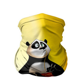 Бандана-труба 3D с принтом Кунг фу панда в Тюмени, 100% полиэстер, ткань с особыми свойствами — Activecool | плотность 150‒180 г/м2; хорошо тянется, но сохраняет форму | kung fu | kung fu panda | panda | кунг фу | кунг фу панда | кунгфу | панда. кунг фу | по