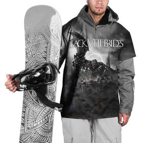 Накидка на куртку 3D с принтом Black Veil Brides в Тюмени, 100% полиэстер |  | Тематика изображения на принте: black | brides | bvb | veil | группа | рок