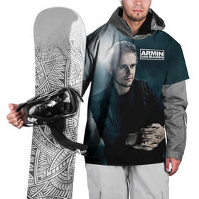 Накидка на куртку 3D с принтом Armin Van Buuren в Тюмени, 100% полиэстер |  | addicted | buuren | van | аrmin | армен | бюрен | ван