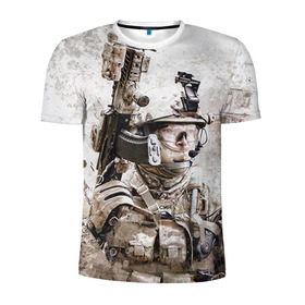 Мужская футболка 3D спортивная с принтом ФСБ Альфа в Тюмени, 100% полиэстер с улучшенными характеристиками | приталенный силуэт, круглая горловина, широкие плечи, сужается к линии бедра | армия | военный | рф | служба | стрелок | структура