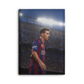 Обложка для автодокументов с принтом Messi в Тюмени, натуральная кожа |  размер 19,9*13 см; внутри 4 больших “конверта” для документов и один маленький отдел — туда идеально встанут права | месси