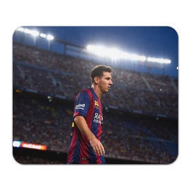 Коврик прямоугольный с принтом Messi в Тюмени, натуральный каучук | размер 230 х 185 мм; запечатка лицевой стороны | Тематика изображения на принте: месси