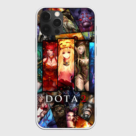 Чехол для iPhone 12 Pro Max с принтом Dota-2 Девушки в Тюмени, Силикон |  | Тематика изображения на принте: dota 2 коллаж | девушки | игра | монстры | оружие